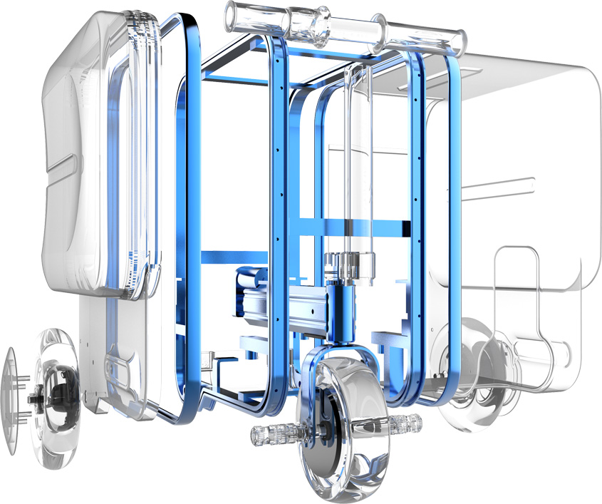 Airwheel SE3 Ездовой чемодан or Чемодан-скутер